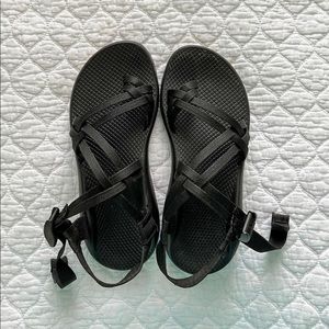 Strappy Black Chacos